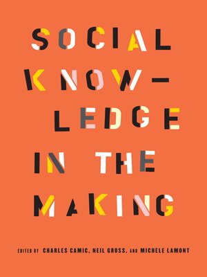 cover image of Social Knowledge in the Making